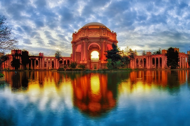Cung điện Mỹ thuật, một trong những địa điểm du lịch nổi tiếng ở San Francisco